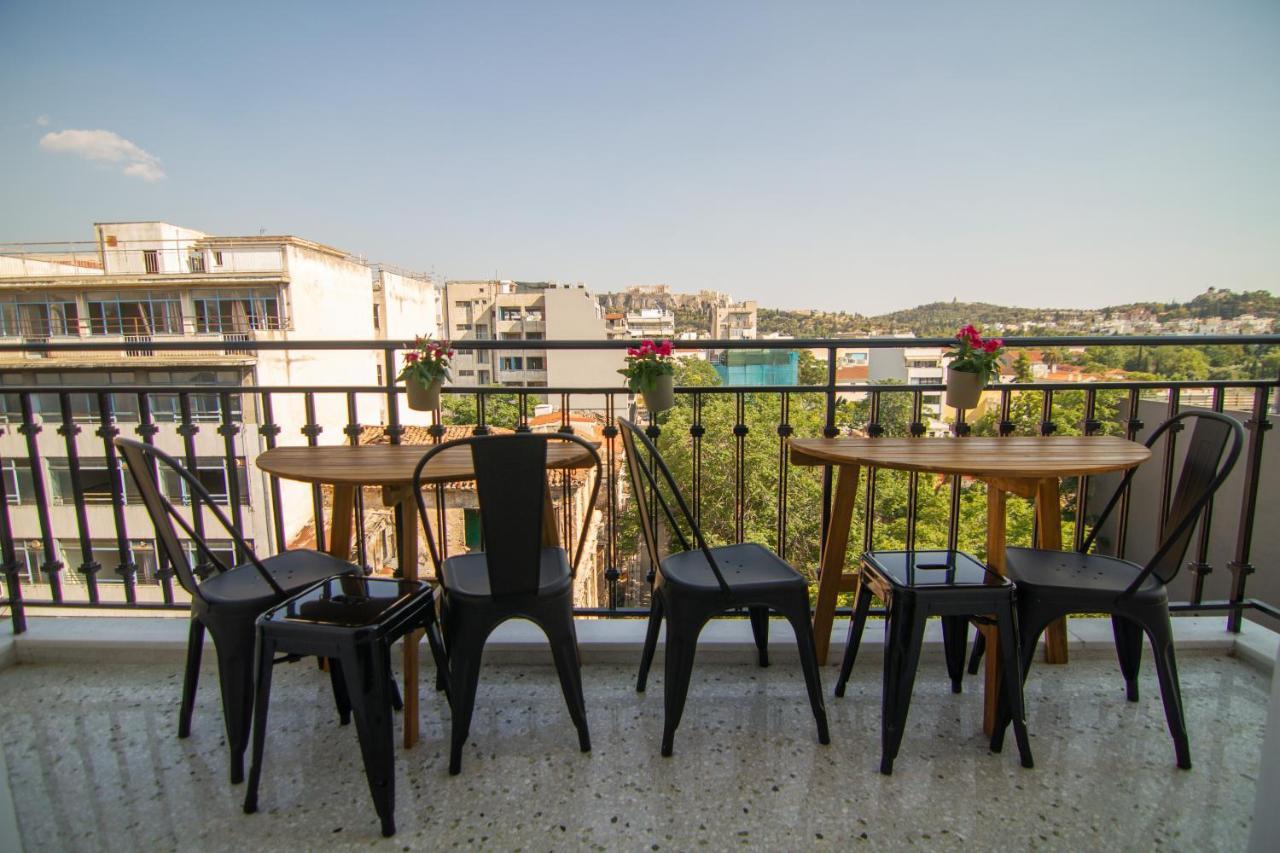 Stunning Acropolis View - 500M Metro - At Historical Center Atenas Exterior foto