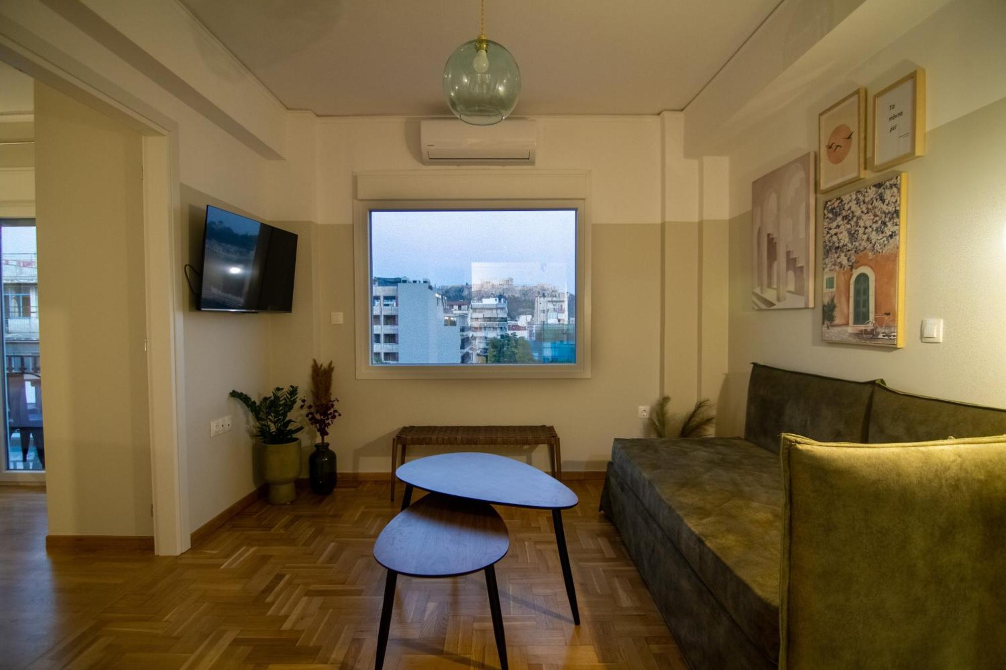 Stunning Acropolis View - 500M Metro - At Historical Center Atenas Exterior foto