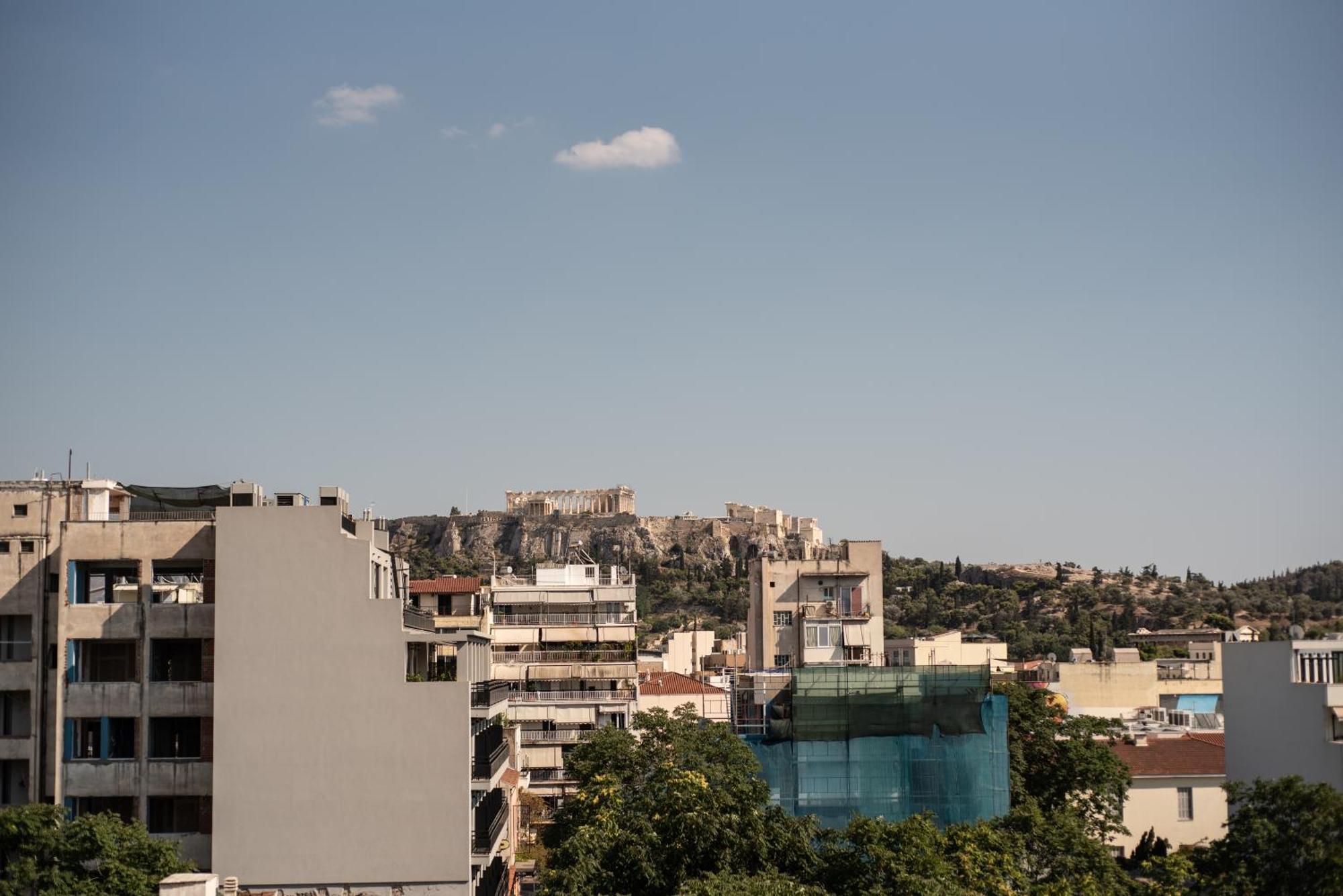 Stunning Acropolis View - 500M Metro - At Historical Center Atenas Exterior foto