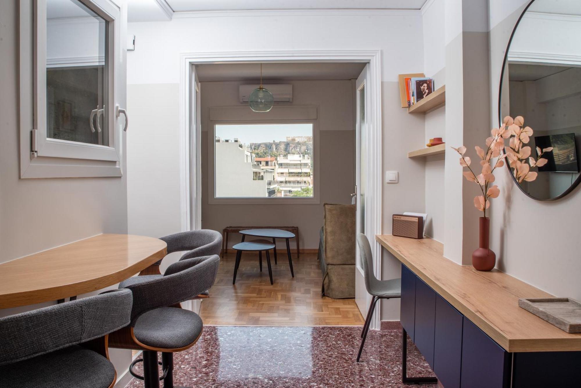 Stunning Acropolis View - 500M Metro - At Historical Center Atenas Exterior foto