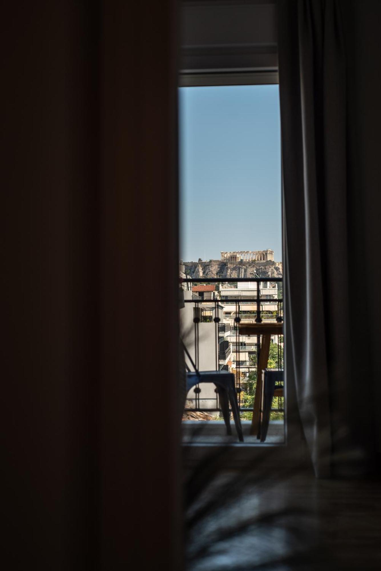 Stunning Acropolis View - 500M Metro - At Historical Center Atenas Exterior foto